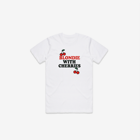 Blondie With Cherries T-Shirt - @derekdeso & @sophiaadeso