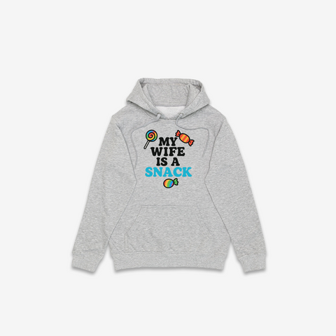 My Wife Is A Snack Hoodie - @derekdeso & @sophiaadeso