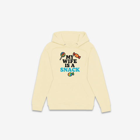 My Wife Is A Snack Hoodie - @derekdeso & @sophiaadeso